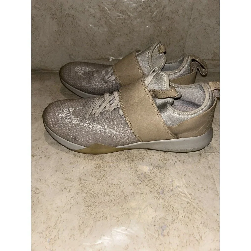 Nike Air Zoom Nikelab Cross Training Tan Color Low Top Athletic Sneakers Size 9